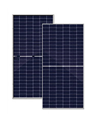 Módulos fotovoltaicos de silicio monocristalino bifacial